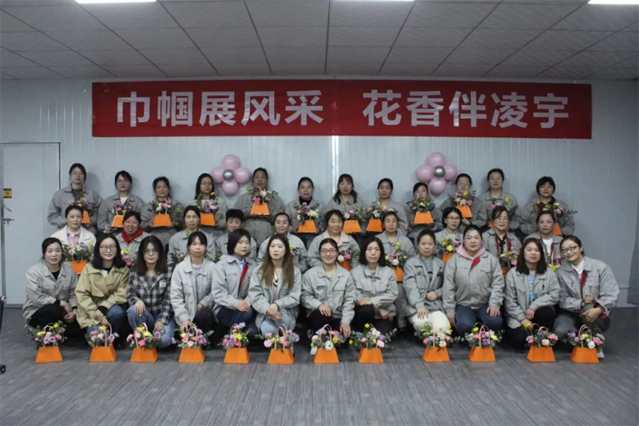 玫瑰亦鏗鏘，凌宇女工有力量！