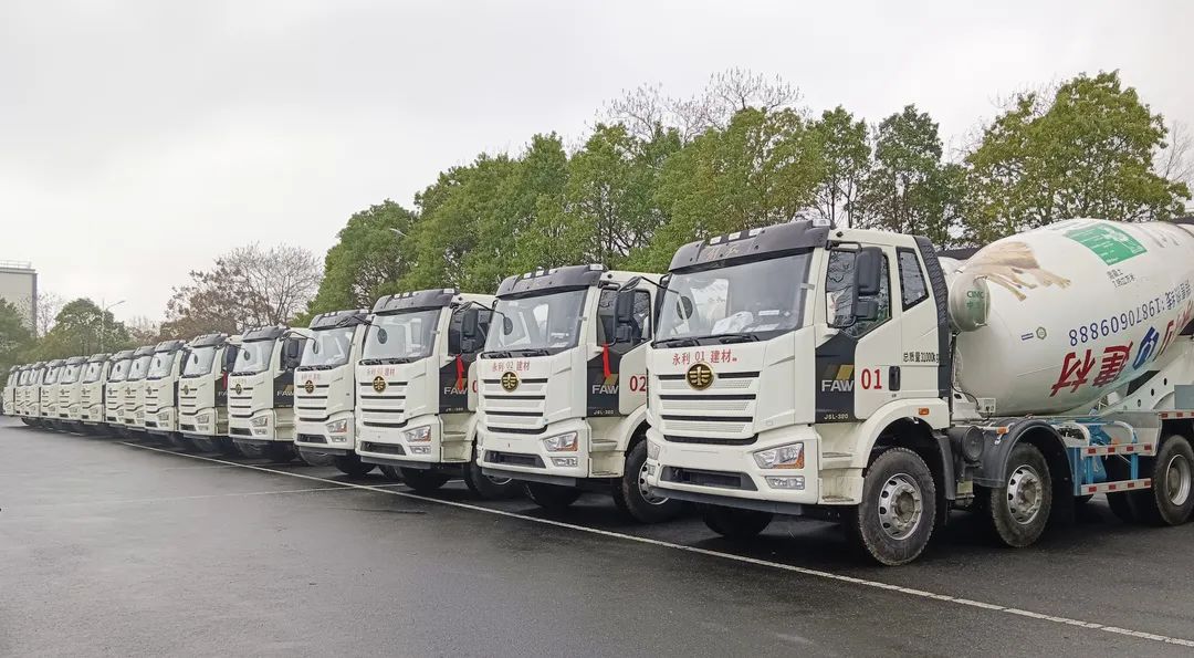 聯(lián)合交付共贏未來！全新解放&凌宇J6L攪拌車首亮相！